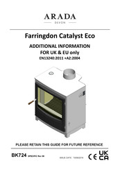 Arada Farringdon Catalyst Eco Manual