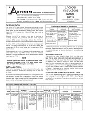 Avtron AV115 Instructions Manual
