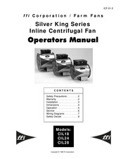 Farm Fans FFI CIL18-1 Operator's Manual