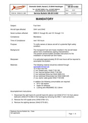 XtremeAIR XA41 Service Bulletin