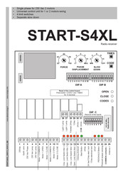 nologo START-S4XL Quick Start Manual