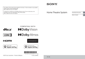 Sony HT-A9 Operating Instructions Manual