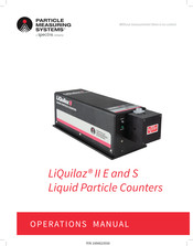 Spectris Particle Measuring Systems LiQuilaz II S Operation Manual