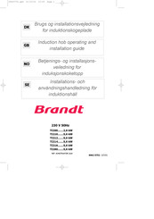 Brandt TI200 Operating And Installation Manual