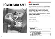 Britax ROMER BABY-SAFE User Instructions