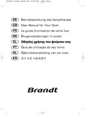 Brandt FV400XS1 User Manual