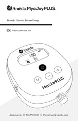 Ameda MyaJoyPlus Instructions For Use Manual