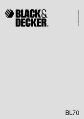 Black & Decker BL70 Manual