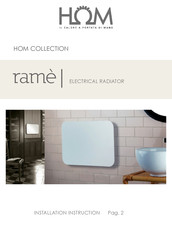 HOM rame Installation Instruction
