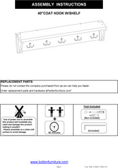 Bolton Furniture ANNP2971 Assembly Instructions