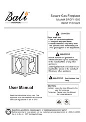 Bali SRGF11605 User Manual