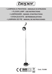 Beper 70.098 Use Instructions