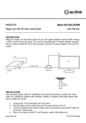 Avlink MAGICEYE 124.157UK User Manual