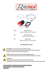 Ribimex 510761 User And Maintenance Manual