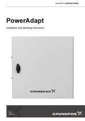 Grundfos PowerAdapt Installation And Operating Instructions Manual