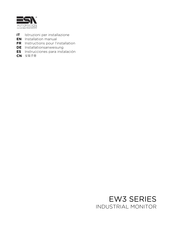 ESA AUTOMATION EW3 Series Installation Manual