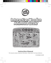 LeapFrog Interactive Wooden Animal Puzzle Instruction Manual