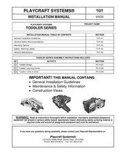 Playcraft Toddler Series Installation Manual