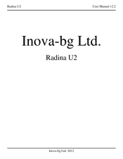 Inova Radina U2 User Manual