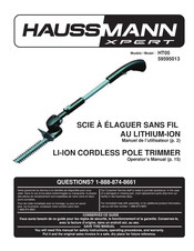 Haussmann Xpert 59595013 Operator's Manual