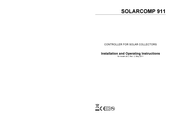 Compit SOLARCOMP 911 Installation And Operating Instructions Manual
