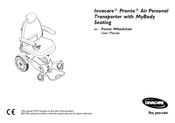 Invacare Pronto Air User Manual