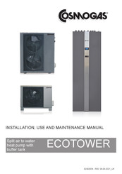 COSMOGAS ECOTOWER 13 Installation, Use And Maintenance Manua