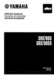 Yamaha SRX700 Service Manual