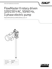 SKF FlowMaster II User And Maintenance Instructions