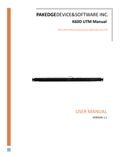 Pakedge Device & Software K60D User Manual