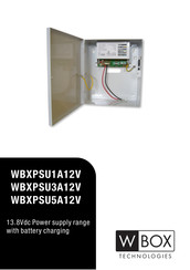 WBOX Technologies WBXPSU5A12V User Manual