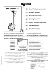 Diamant Boart MP 900 B Operating Instructions Manual