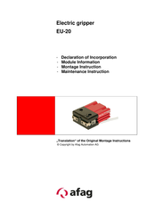 Afag 50346017 Montage Instructions