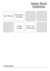 Dieter Knoll Collection DKBB2858SK User Manual