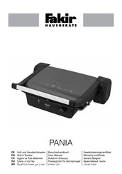 Fakir PANIA User Manual