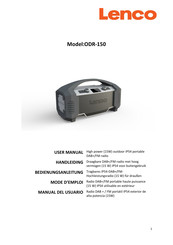 Lenco ODR-150 User Manual
