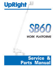 Upright SB60 Service & Parts Manual