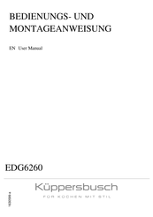 Kuppersbusch EDG6260 User Manual