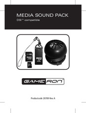 GAMERON Media Sound Pack Instruction Manual
