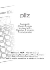 Pilz PMI o315 ATEX Operating Manual