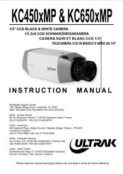 Ultrak KC450xMP Instruction Manual