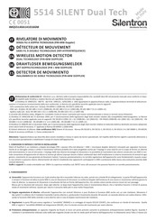 SILENTRON 5514 SILENT Dual Tech Manual