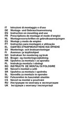 Atag LI3HFA Instruction On Mounting And Use Manual