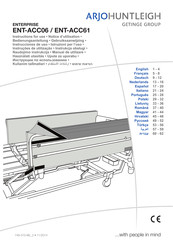 Arjohuntleigh ENT-ACC61 Instructions For Use Manual