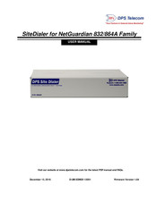 DPS Telecom NetGuardian 832/864A User Manual