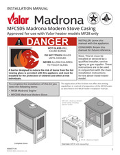 Valor Madrona MFCS05 Installation Manual