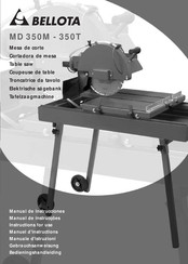 BELLOTA MD350M Instructions For Use Manual