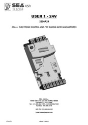 Sea USER 1-24V Manual