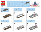 LEGO AMERICANA ROADSHOW Washington Monument Assembly Instructions Manual
