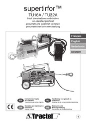 Tractel supertirfor TU32A Operating And Maintenance Instruction Manual